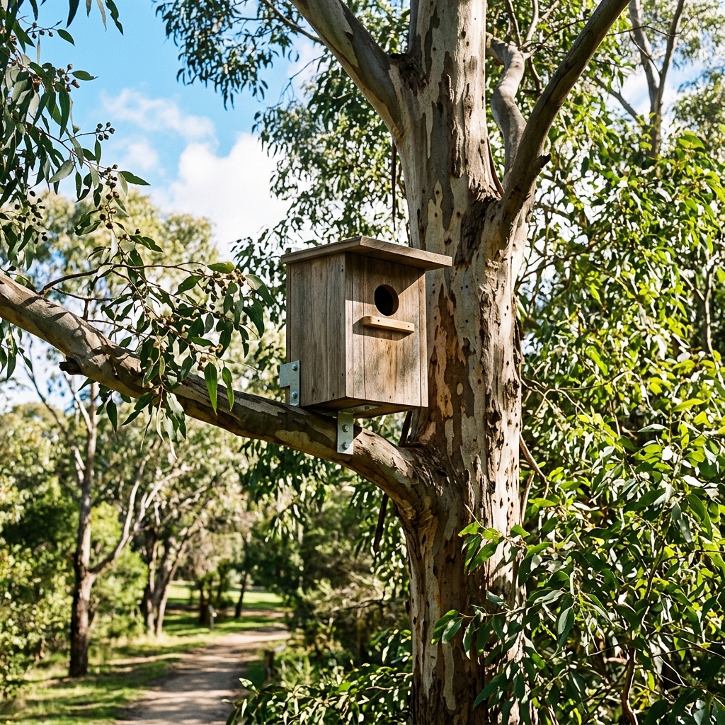 After Possum Box Installation
