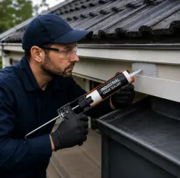 After Roof Entry Point Sealing