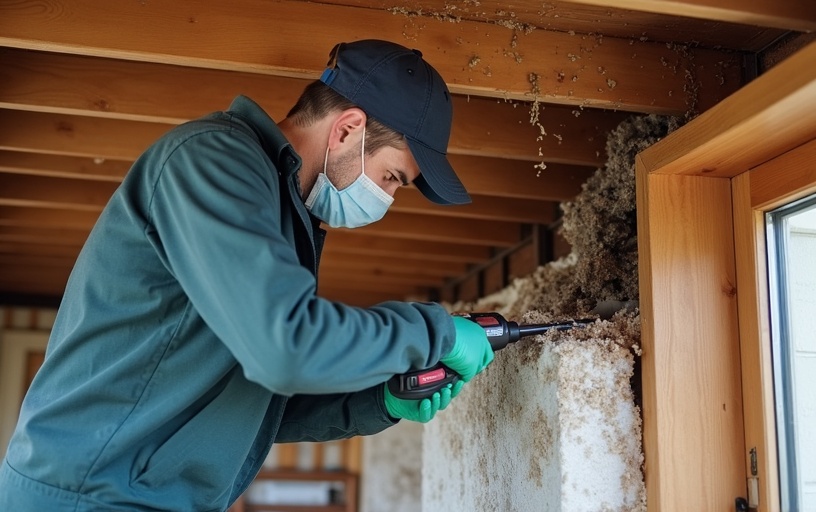 Roof Cavity Cleanup & Sanitization