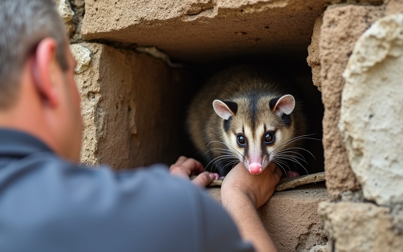 Wall Space Possum Removal